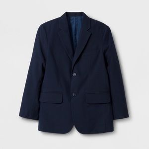 Boys’ Cat & Jack navy blue suit jacket